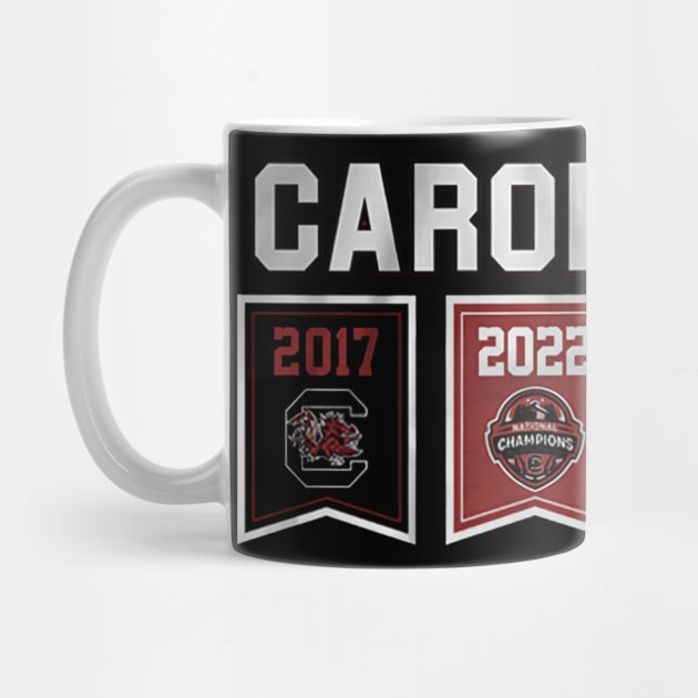 South Carolina Women's Basketball 2024 Championship Banners by artbygonzalez